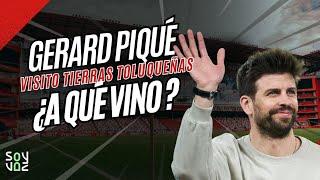 Gerard Piqué visito #Toluca y el Estadio Nemesio Diez.