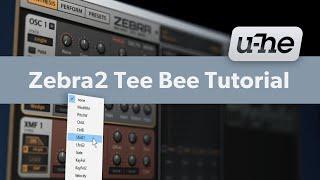 Zebra2 Tee Bee Tutorial