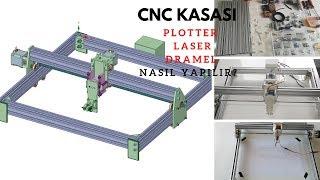 Cnc Kasası Nasıl Yapılır? (( Plotter-Laser-Dramel ) Bölüm1-Plotter ))