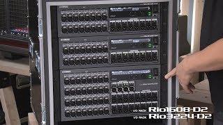 Yamaha RIVAGE PM/CL/QL: How the New Rio-D2 Racks can improve your system!