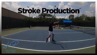 Stroke Production - Part 1 : Basic Forehand