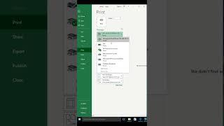 How to print  Both sides in MS Excel