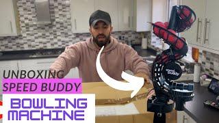 [4K] Unboxing and facing the Speed Buddy bowling machine | full review | Cricket with RV |