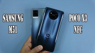 Samsung Galaxy M51 vs Poco X3 NFC | Snapdragon 730G vs Snapdragon 732G