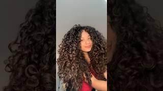 Curly hair routine #curlyhair #curls #curlyhairroutine