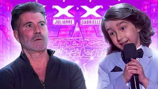 Ouch! SAVAGE Kid Comedians RIP Into Simon Cowell And The Judges On Got Talent