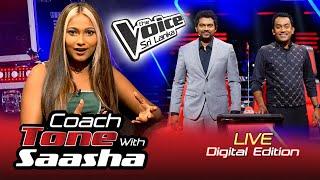 Coach Tone With Saasha - Coach BnS | Digital Edition | Exclusive | The Voice Sri Lanka