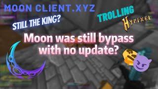 Moon client 3.3.0 still Bypass Hypixel with no Update? | MoonX.gg+Config