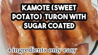 Kamote Turon  with Caramel || Sweet Potato with Caramel ||Ailyn Willmann Vlog