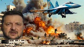 Horrible Moment! Russian MiG 31 Aircraft Destroys Positions of Ukrainian Defense Forces in Kyiv