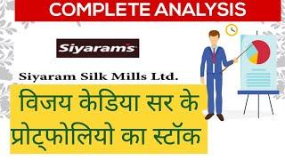 Siyaram Silk - एक मल्टीबैगर स्टॉक II Complete Target Analysis II Best Stock to Buy Now II