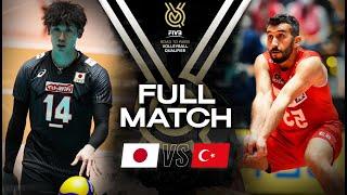 JPN  vs  TUR - Paris 2024 Olympic Qualification Tournament | Full Match - Volleyball