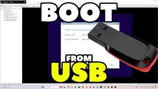 How to Boot VMware Workstation Virtual Machine from USB Pen / Flash Drive - 2025