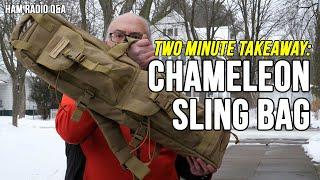 The best ham radio antenna bag: Chameleon CHA Sling Bag