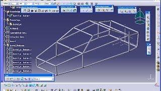 Rollcage - Catia v5 Knowledgeware Training - Powercopy - User Feature