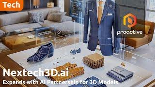 Nextech3D.ai partners with CSM.ai to revolutionize scalable 3D model creation