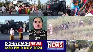 KHONTHANG NEWS | 4:30 PM MANIPURI NEWS | 9 NOV 2024