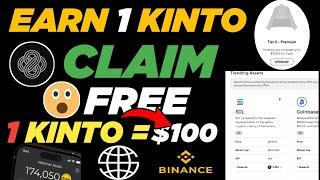 Kinto Airdrop Get Free 1 Kinto Token | New Instant Airdrop Free | Kinto Airdrop Claim Free