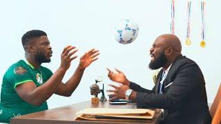 THE INTERVIEW: Lasisi Elenu x Craze Clown Football Interview (Latest Comedy)