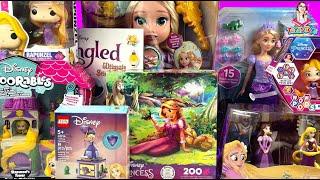 Disney Tangled Toy Collection Unboxing Review | Magic in Motion Hair Glow Rapunzel