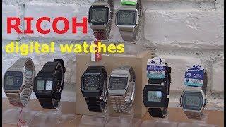 Ricoh digital watches - Ep 79 - Vintage Digital Watches