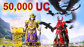 $50,000 UC On Blood RAVEN X-Suit | PUBG MOBILE | BTxSANT