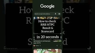 RRB NTPC Result | RRB NTPC 2019 | How to check RRB NTPC Revised Result? | RRB NTPC Revised Result