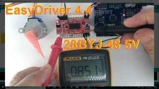 EasyDriver - Stepper Motor Driver - LAB 01 - Ardu_Serie # 48