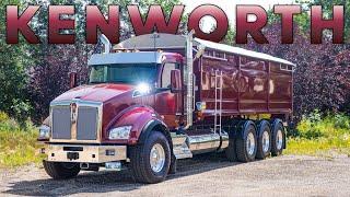 ZEUS - My Biggest Grain Truck - 2025 Kenworth T880 Tri Drive Grain Truck   THE KENWORTH GUY