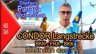 Langstrecken Flug  mit der Condor   lohnt sich das