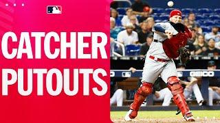 EPIC CATCHER PUTOUTS in MLB history!