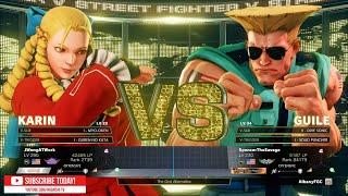 "Best Bout Replays" SFV CE - JWONG vs SpencerTheSavage