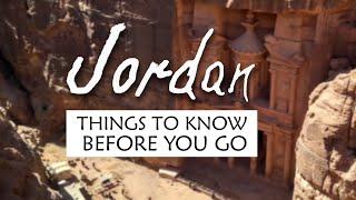 JORDAN:  Basic travel guide. Things to know before you go