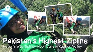 Haven's Way Zipline Adventure Pakistan| World's Highest Zipline