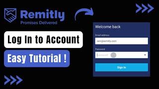 How to Login Remitly !