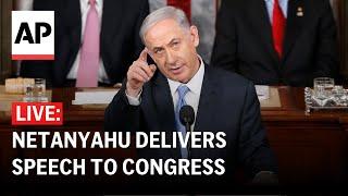 LIVE: Netanyahu delivers speech before Congress