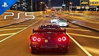 (PS5) Gran Turismo Sport - INTENSE NIGHT STREET RACE | Ultra High Realistic Graphics [4K HDR]