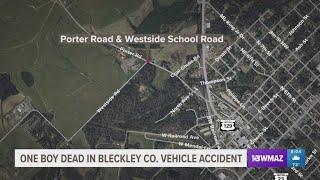 7-year-old Bleckley County native dead after vehicle accident, sheriff says