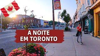 É ASSIM A NOITE EM TORONTO - Walk | Clima - Viajar para o Canadá