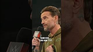 CM Punk said: Seth Rollins who? ‍