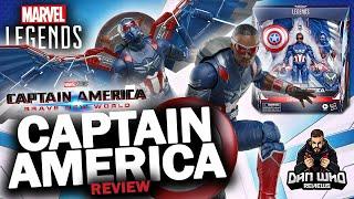 Marvel Legends CAPTAIN AMERICA Sam Wilson Captain America Brave New World Review