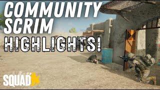 Squad - BigD Gaming Community Scrim [Highlights] | Mixed Clan Scrim