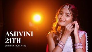 Ashvini 21th Birthday Highlights | 02.12.2023 | Skyline Studio