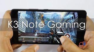 Lenovo K3 Note Gaming Review with Popular Games