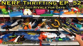 KBFoamStrike's NERF THRIFTING Vlog EP. 52: I've Got RIVALs for Days - NForce, Nemesis Find & MORE!!!