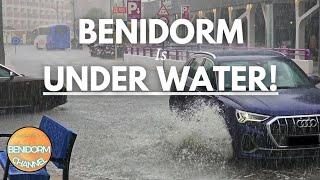 HUGE Rain Storm in Benidorm Today!