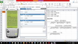 EQUIVALENT FORMS Reliability Test I Parallel Form Reliability Test Using Pearson r