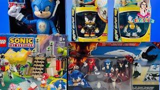 Unboxing and Review of Sonic The Hedgehog 3 Toys Collection