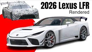 New 2026 Lexus LFR LFA Successor Rendered