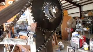 Homemade Sawmill Video Modifications Rebuild Ratchet Assembly and Height